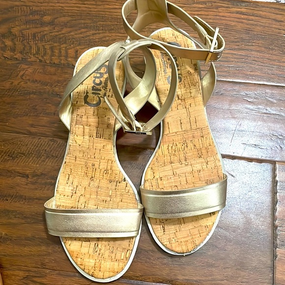 Sam Edelman Circus Ankle Strap Block Sandals - Picture 1 of 6